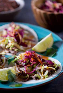 Short Rib Tacos w/ Jicama Wraps